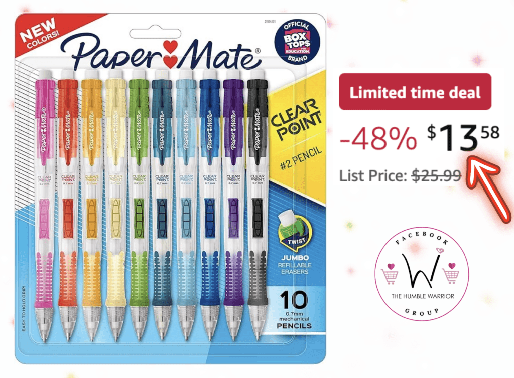 Paper Mate Clearpoint Mechanical Pencils!